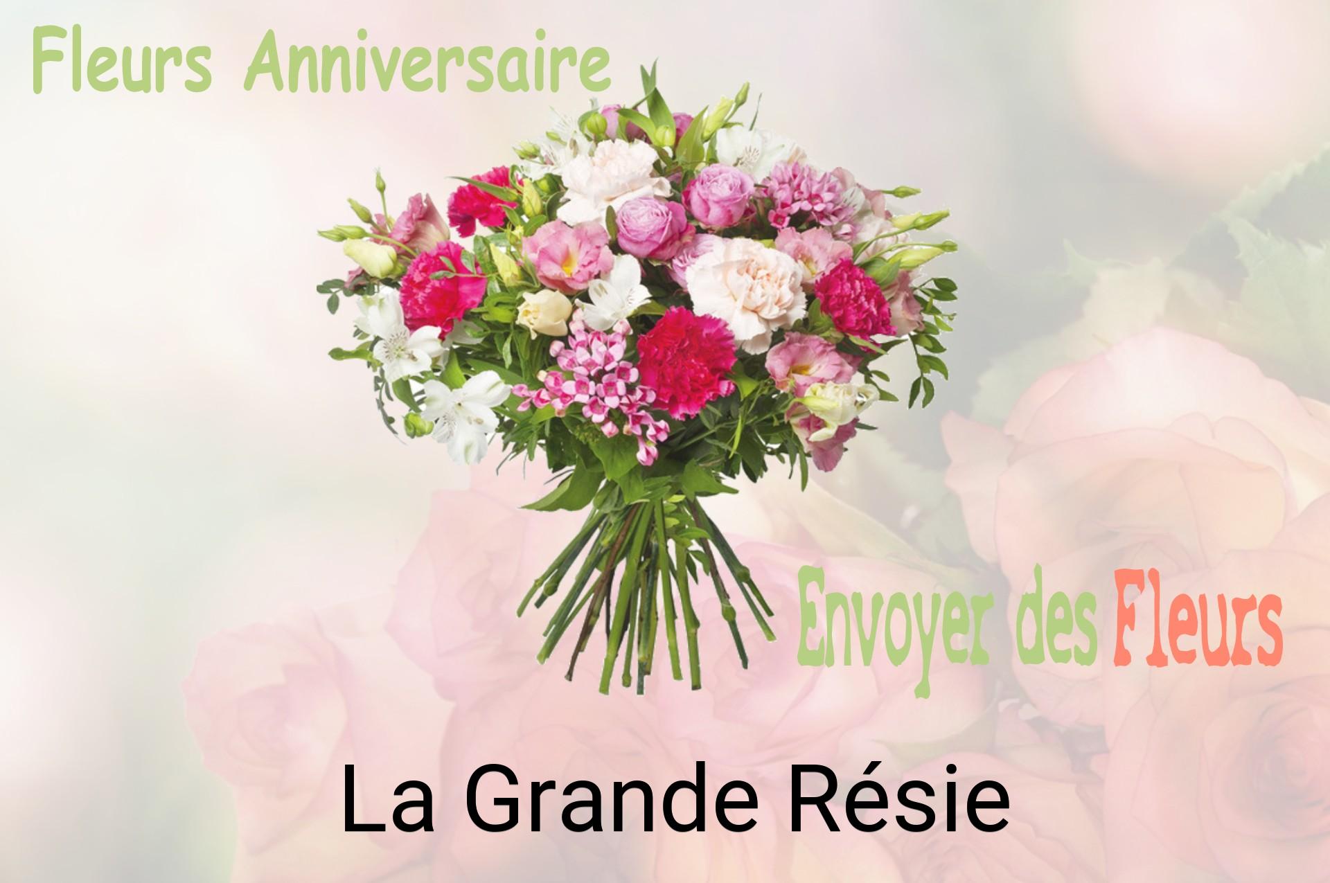 Bouquet de fleurs d’anniversaire livré à La Grande-Résie