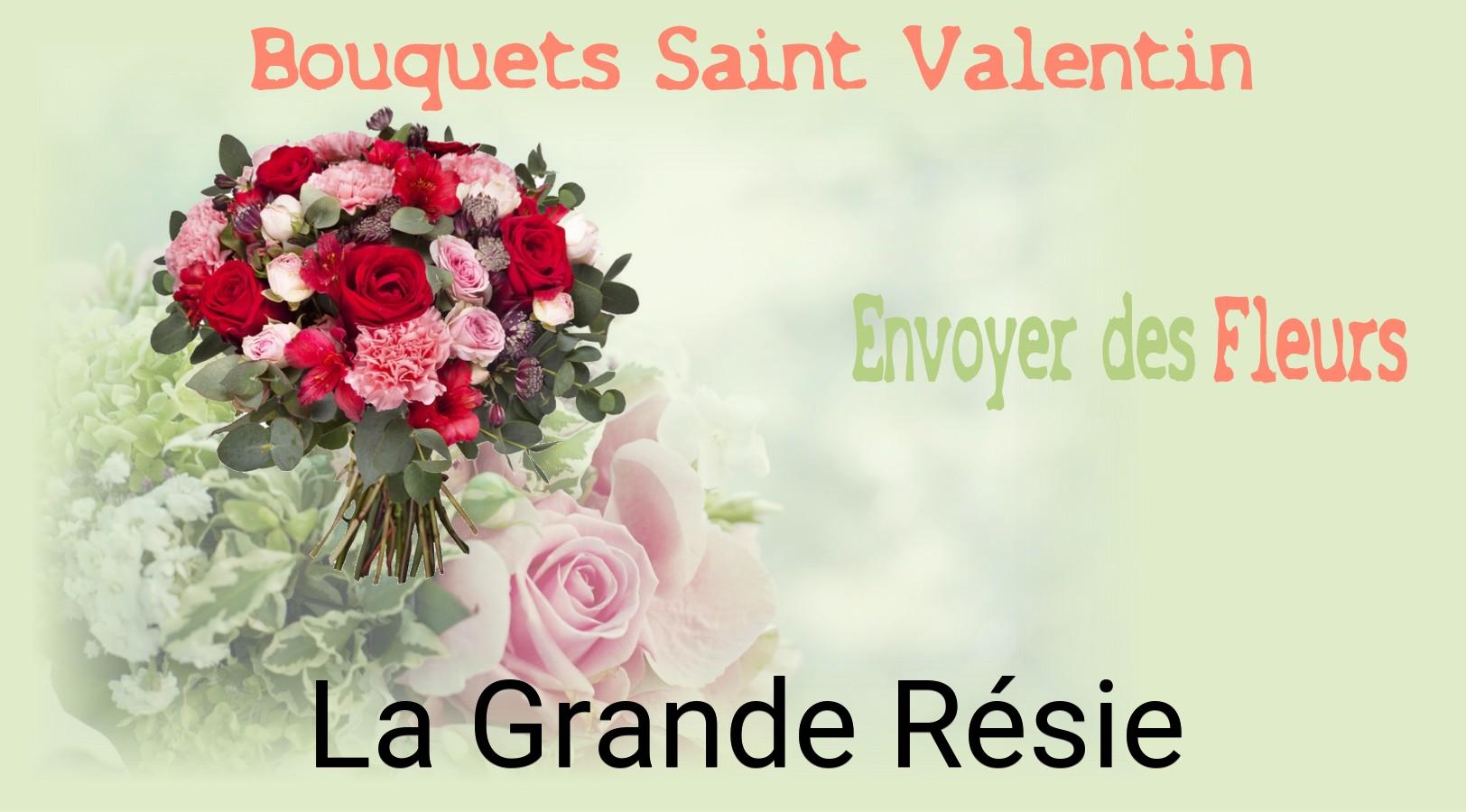 Roses de Saint-Valentin livrées à La Grande-Résie